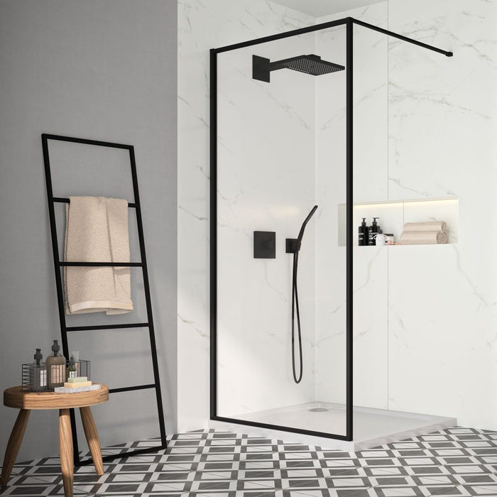 Merlyn Framed 8mm Wetroom Shower Wall