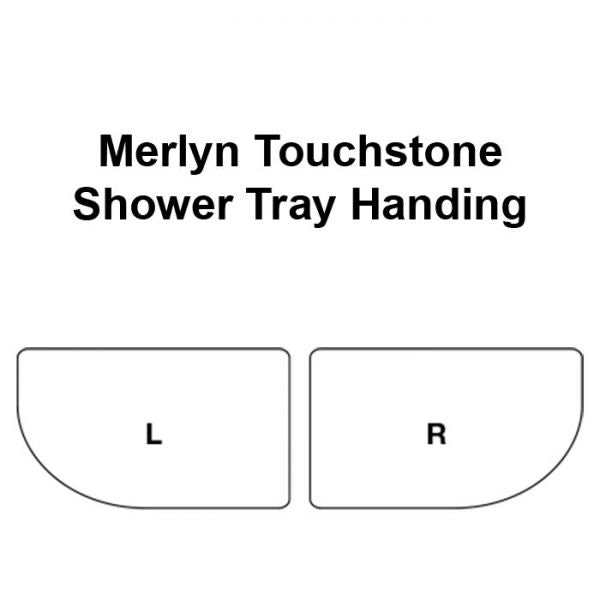 Merlyn Touchstone Anti-Slip Offset Quadrant Shower Tray