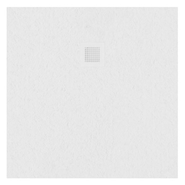 Sonas Slate Antislip Square Shower Tray With Waste