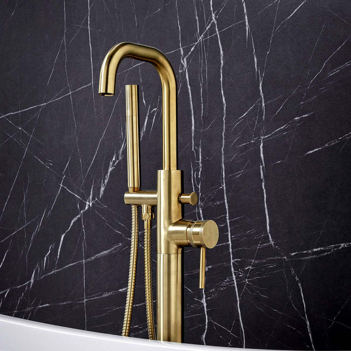 Scudo Core Freestanding Bath Shower Mixer Tap