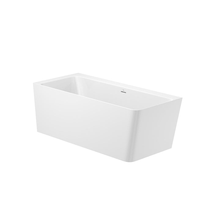 Roca Ona Stonex Corner Bath with Panels & Click Clack Waste & Trap - 1600mm x 700mm