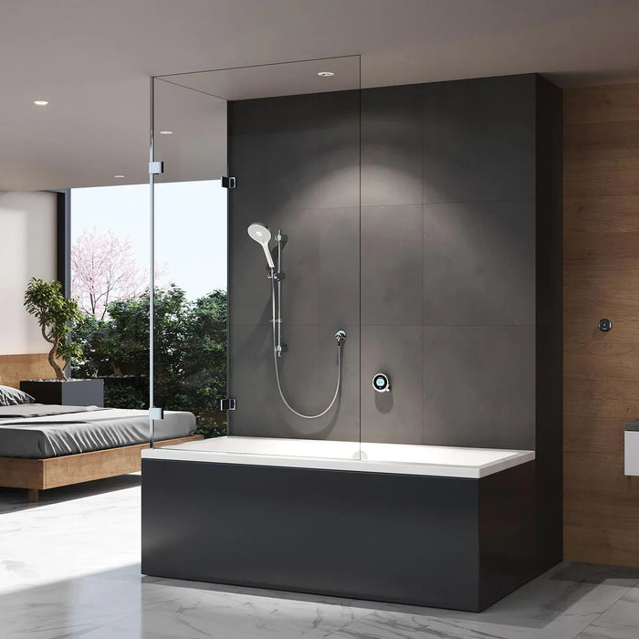 Aqualisa Optic Q Smart Digital Shower Concealed with Adjustable Head & Bath Fill - High Pressure/Combi