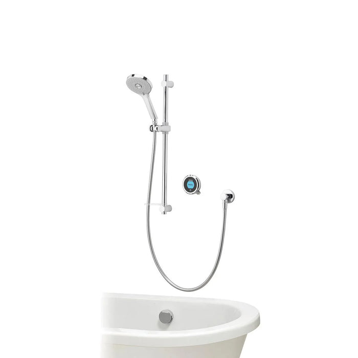 Aqualisa Optic Q Smart Digital Shower Concealed with Adjustable Head & Bath Fill - High Pressure/Combi