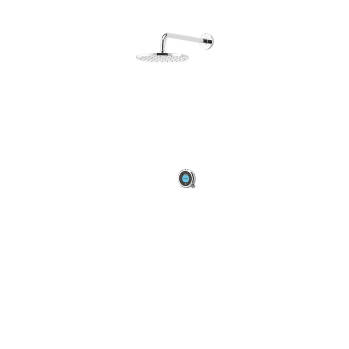 Aqualisa Optic Q Smart Digital Shower Concealed with Fixed Head - Gravity Pumped