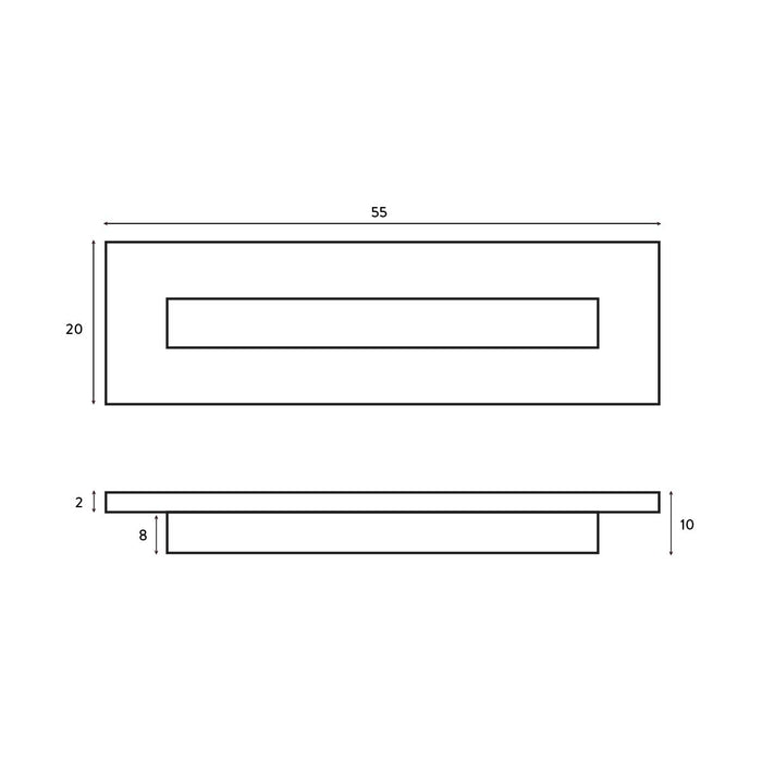 Scudo Rectangular Basin Overflow Cover