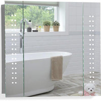 Galaxy LED Illuminated Mirror Cabinet - 600mm x 650mm