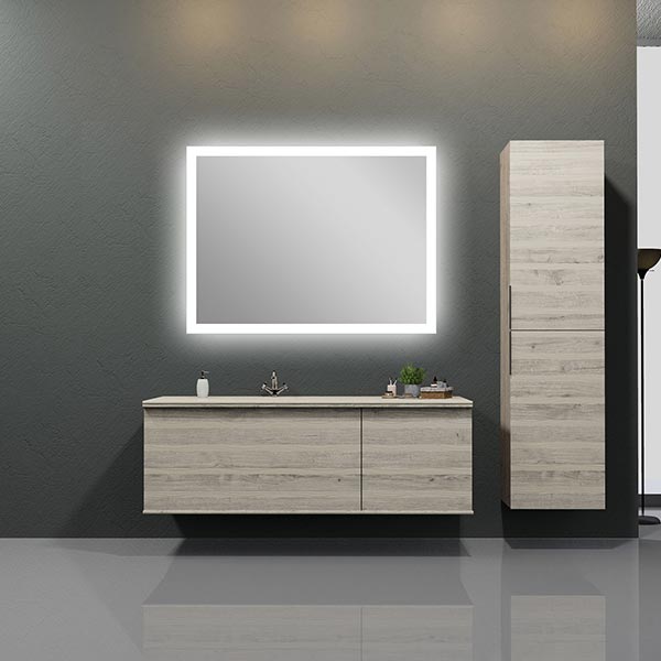 Fergus LED Illuminated Mirror - 800mm x 600mm
