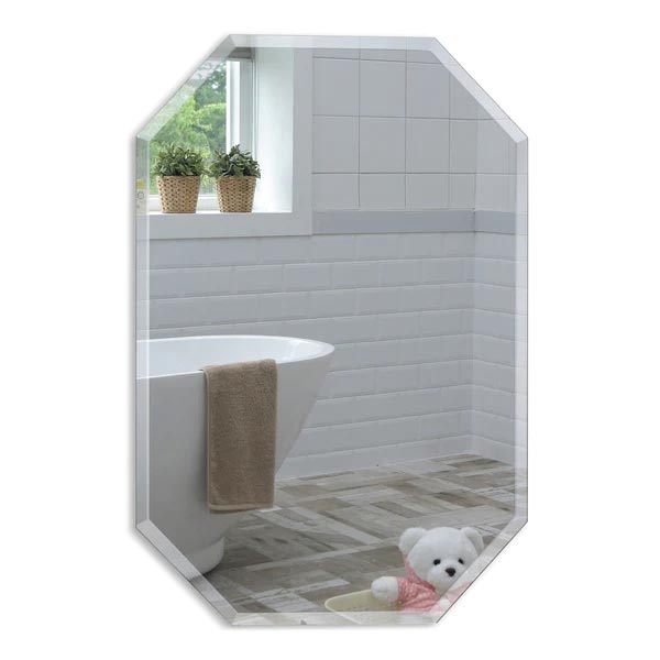 Octagon Non-Illuminated Mirror - 500mm x 400mm
