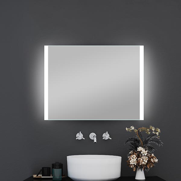 Corrib LED Illuminated Mirror - 800mm x 600mm