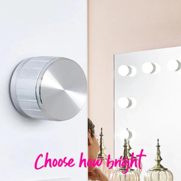 Sunset Hollywood Illuminated Mirror - 650mm x 500mm