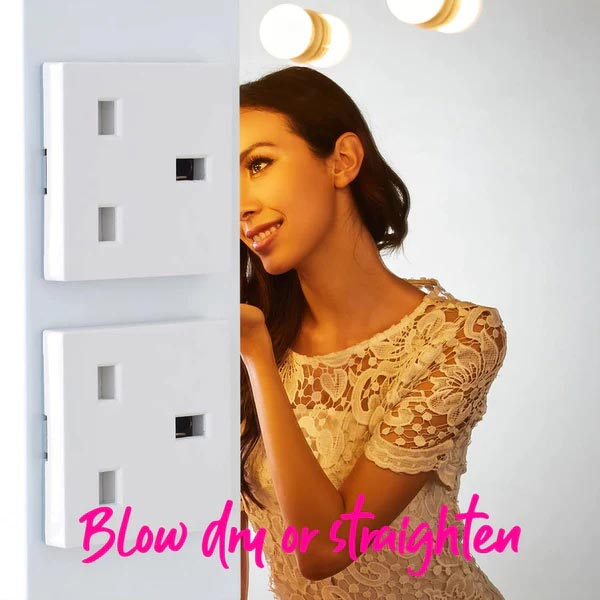 Sunset Bluetooth Hollywood Illuminated Mirror - 650mm x 500mm
