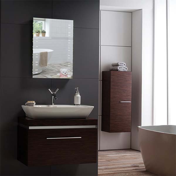 Libra LED Illuminated Mirror - 700mm x 500mm