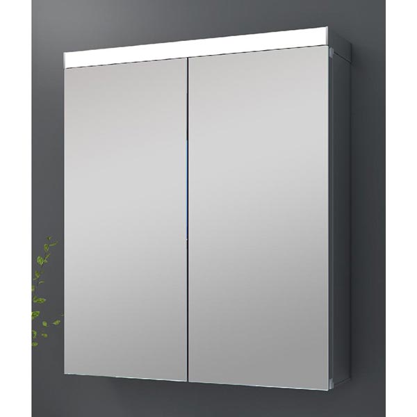 Nore LED Illuminated Mirror Cabinet - 700mm x 600mm