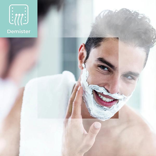 Nore LED Illuminated Mirror Cabinet - 700mm x 600mm