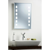 Leo LED Illuminated Mirror - 600mm x 450mm