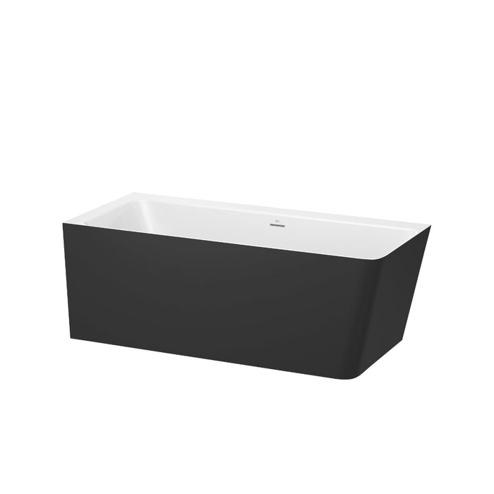 Roca Ona Stonex Corner Bath with Panels & Click Clack Waste & Trap - 1600mm x 700mm