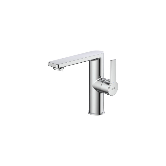 Roca Targa Basin Mixer Tap with Side Handle & Click Clack Waste