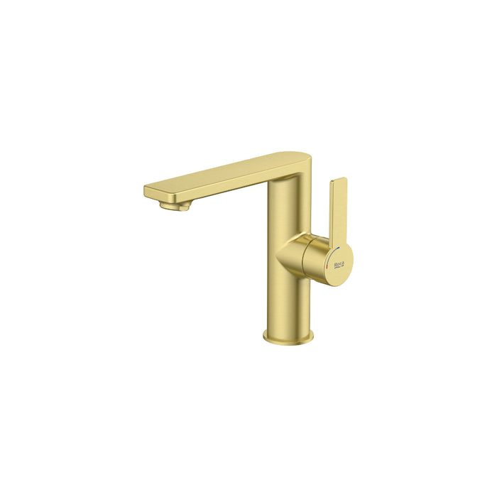 Roca Targa Basin Mixer Tap with Side Handle & Click Clack Waste