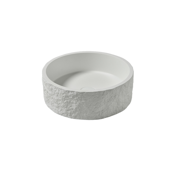 Scudo Rok Round Countertop Basin 365mm with Waste