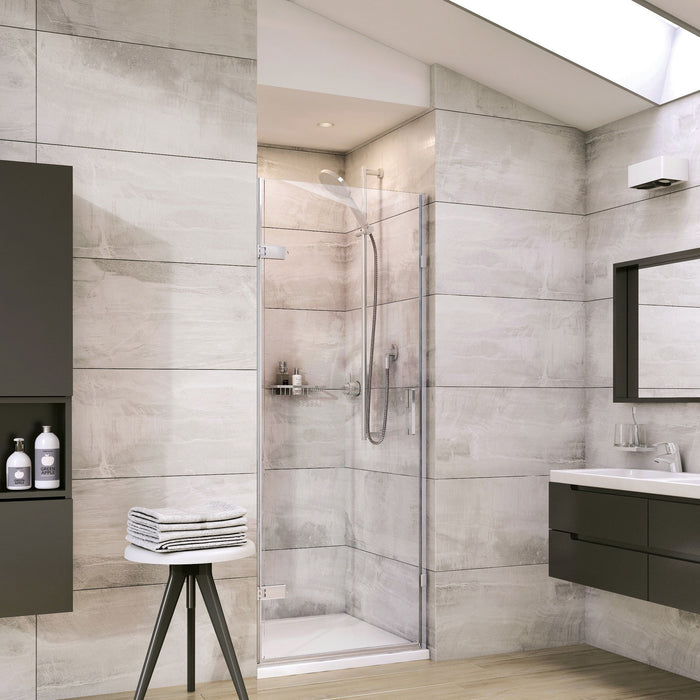 Roman Liberty Recessed Hinged Shower Door 8mm
