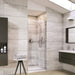 Roman Liberty Recessed Hinged Shower Door 8mm