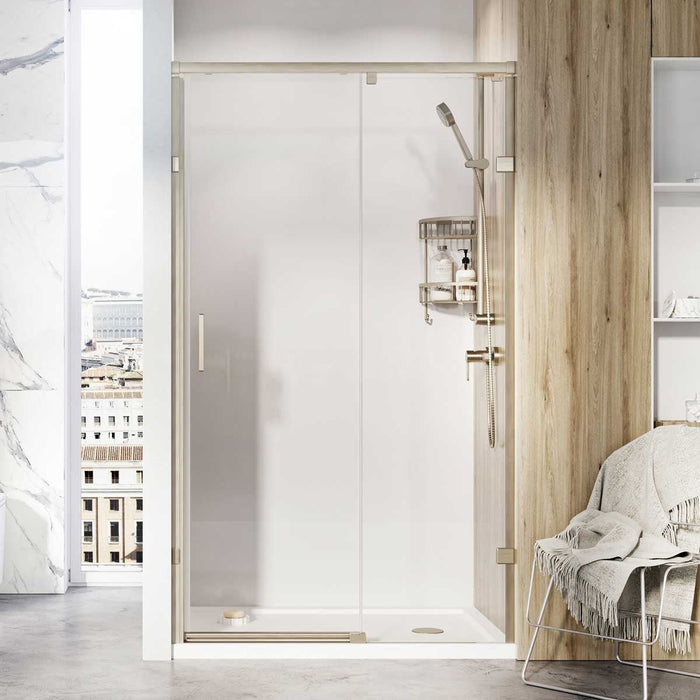 Roman Liberty Recessed Sliding Shower Door 8mm