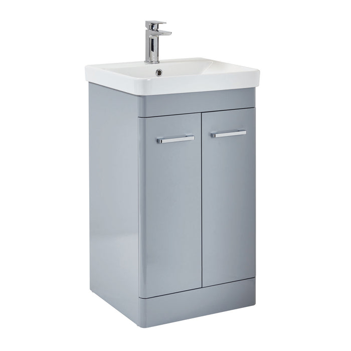 Scudo Rossini 2 Door Floorstanding Vanity Unit with Basin