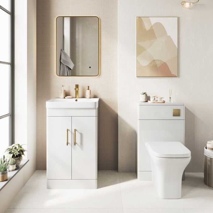 Scudo Rossini 2 Door Floorstanding Vanity Unit with Basin