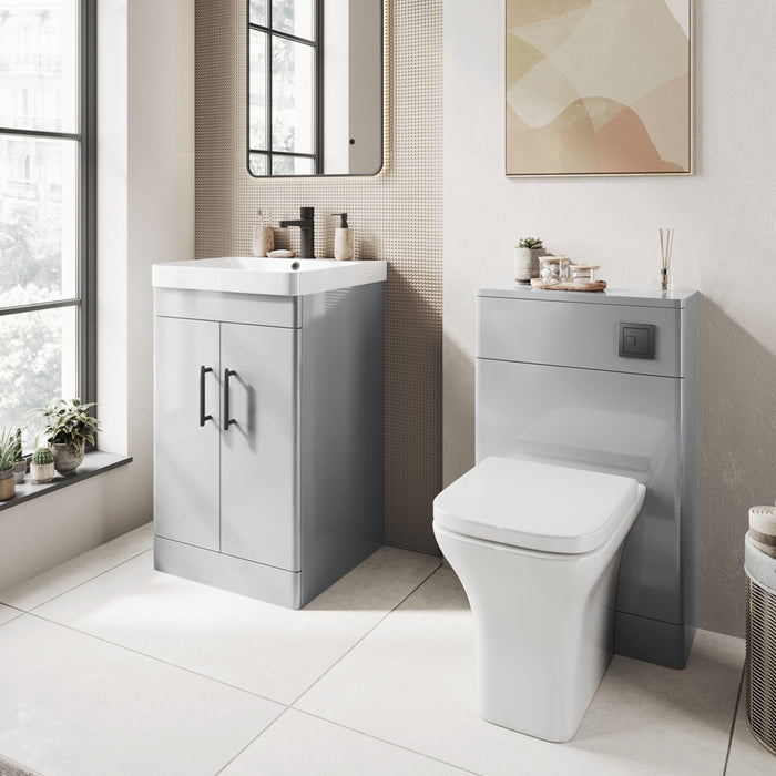 Scudo Rossini 2 Door Floorstanding Vanity Unit with Basin