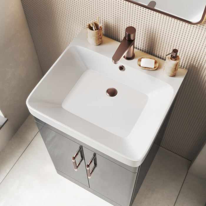 Scudo Rossini 2 Door Floorstanding Vanity Unit with Basin