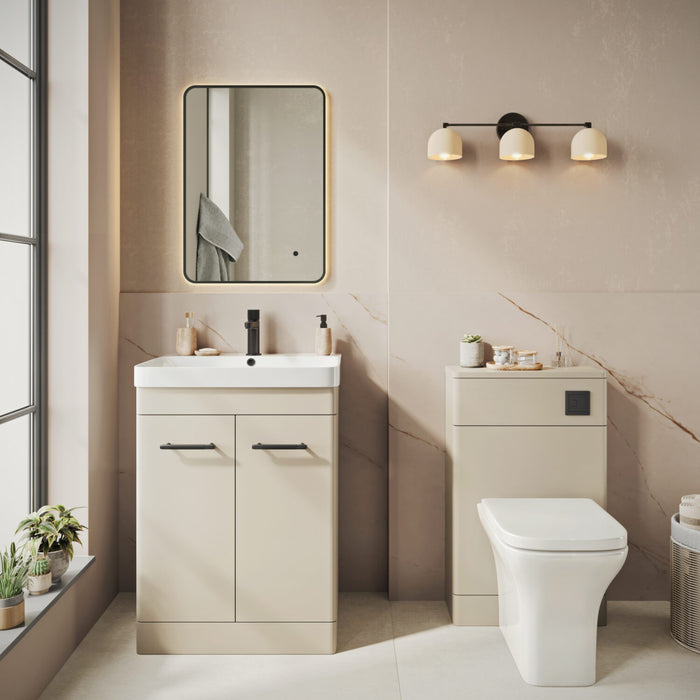 Scudo Rossini 2 Door Floorstanding Vanity Unit with Basin