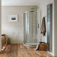 Scudo Korra 6mm Single Door Quadrant Shower Enclosure - Chrome