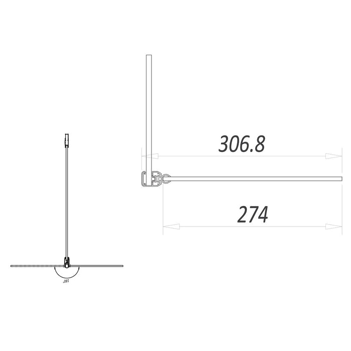 Scudo Forte Flipper Panel 275mm