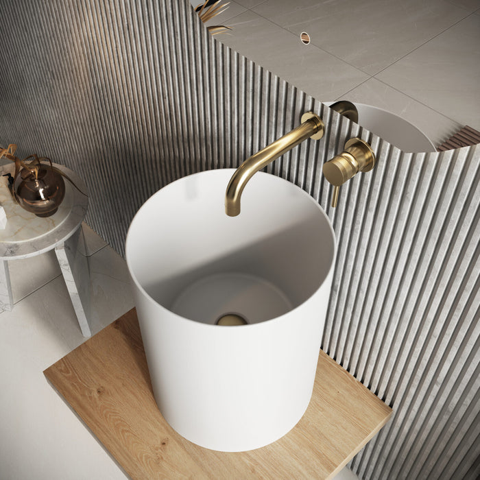 Scudo Shelph Tall Countertop Basin - 360mm Wide