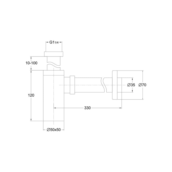 Scudo Square Bottle Trap