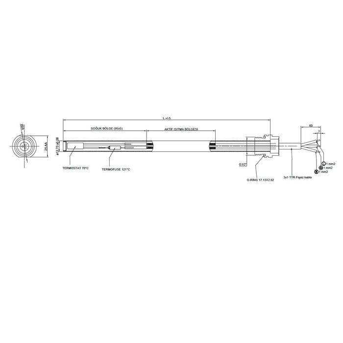Scudo Standard Heating Element