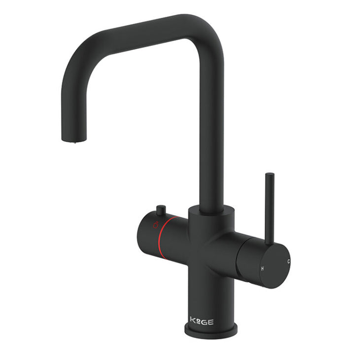 Scudo Koge 3 in 1 Boiling Water Kitchen Tap D Spout with Tank & Filtration Kit