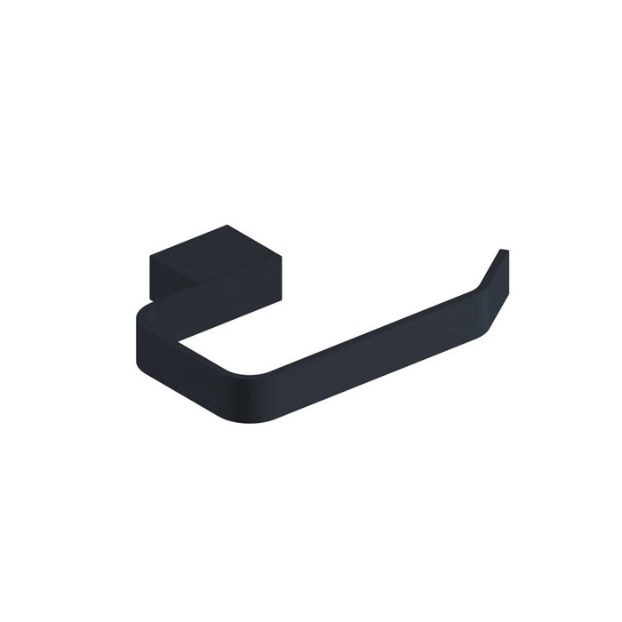 Scudo Mono Toilet Roll Holder - Matt Black