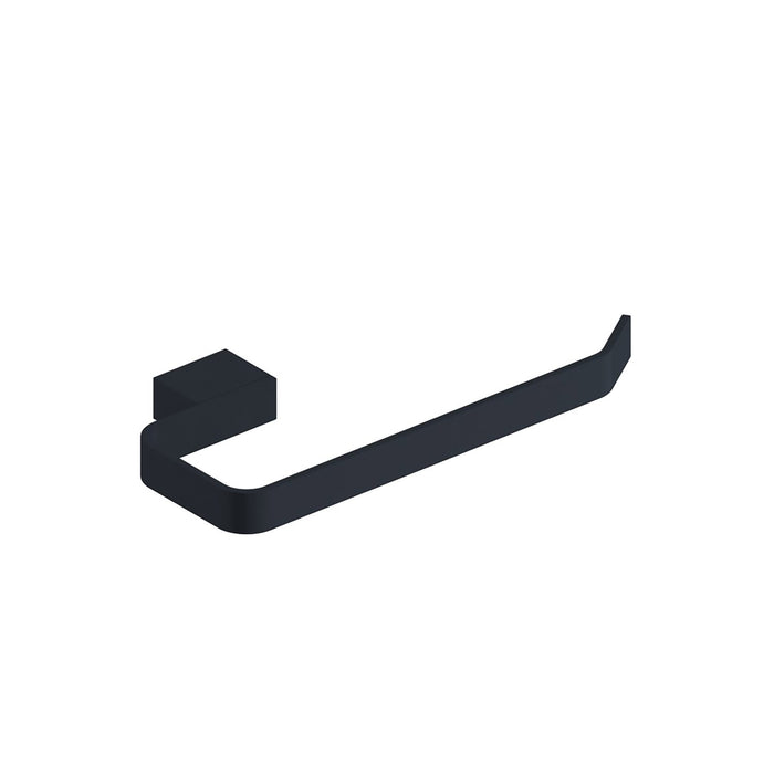 Scudo Mono Towel Holder - Matt Black