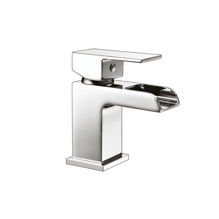 Scudo Victoria Mini Mono Basin Mixer Tap with Free Waste - Chrome