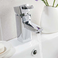 Scudo Forme Mono Basin Mixer Tap with Free Waste - Chrome