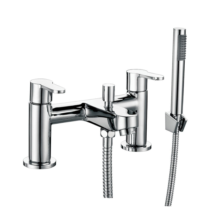 Scudo Favour Bath Shower Mixer Tap with Handset - Chrome
