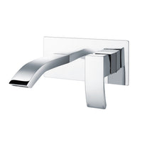 Scudo Descent Wall Mounted Basin Mixer Tap