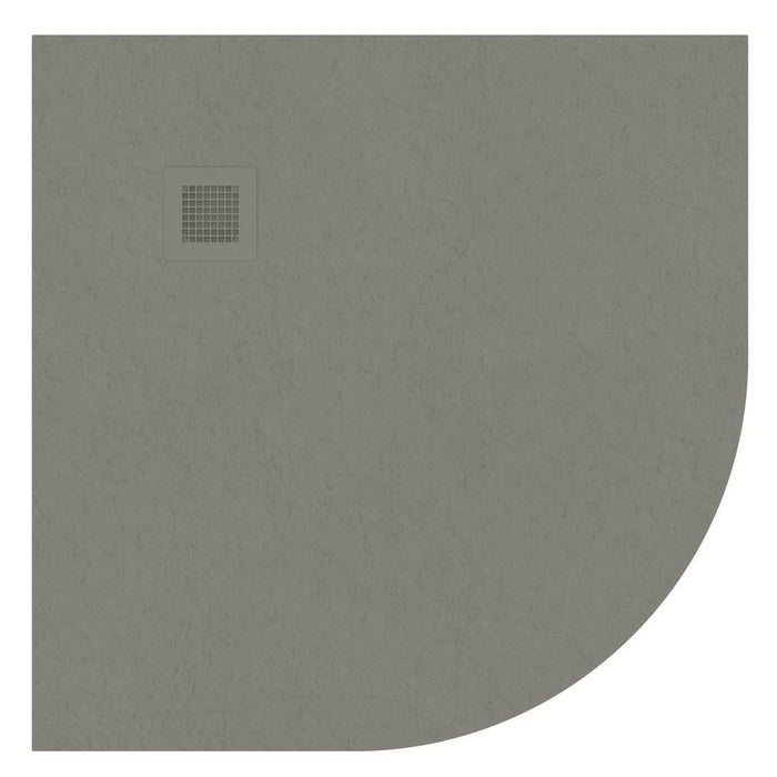 Sonas Slate Antislip Quadrant Shower Tray With Waste
