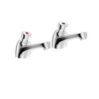 Sonas Non Concussive Self-Closing Basin Taps Pair - Chrome