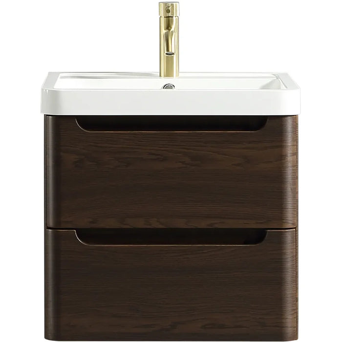 Tailored Monza 2 Drawer Wall Hung Vanity Unit with Basin