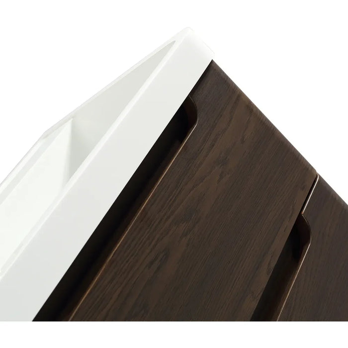 Tailored Monza 2 Drawer Wall Hung Vanity Unit with Basin