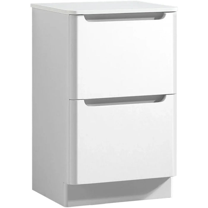 Tailored Monza 2 Drawer Floorstanding Vanity Unit with Sintered Stone Countertop