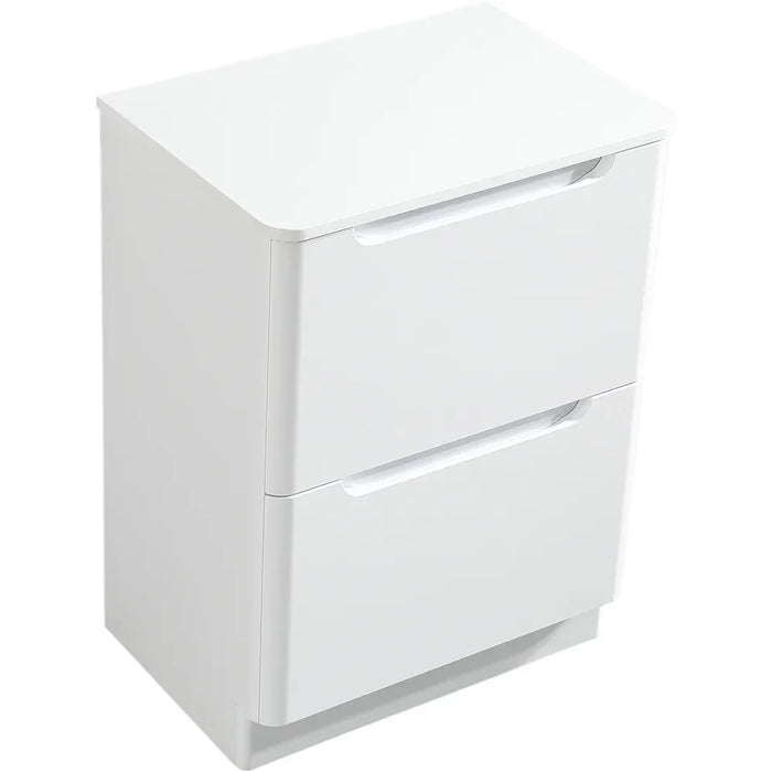 Tailored Monza 2 Drawer Floorstanding Vanity Unit with Sintered Stone Countertop