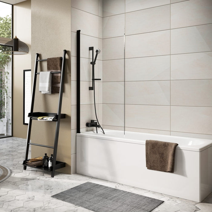 Scudo Thalia 8mm Single Panel Hinged Bath Screen 800mm x 1500mm